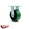 Service Caster 5 Inch Green Poly on Cast Iron Wheel Rigid Caster with Roller Bearing SCC SCC-30R520-PUR-GB - alternate 6
